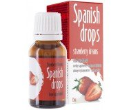 Возбуждающие капли Spanish Drops Strawberry 15 мл