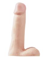 Фаллоимитатор Basix Dong 8&amp;quot;, 20х5 см, прозрачный