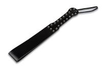 Шлепалка  черная с заклепками