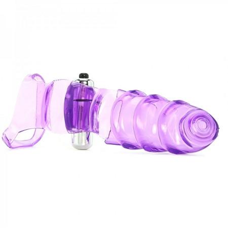 Double Finger Banger Vibrating G-Spot Glove – насадка на палец