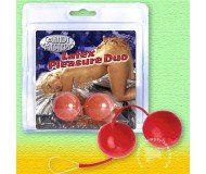 Вагинальные шарики Latex Pleasure Duo