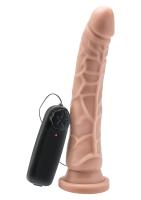 Реалистичный вибратор Cock 8 Inch Flesh Vibrating, 20,5х4 см