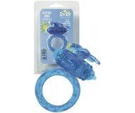 Эрекционное кольцо с вибрацией Flutter-Ring Vibrating Ring Blue