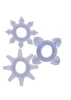 Эрекционные кольца Tickle C-rings Purple