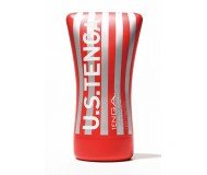 Мастурбатор Tenga US Soft Tube Cup (мягкая подушечка большая) сдавливаемый, супермощное всасывание