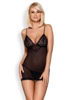 Комплект Obsessive 820-CHE-1 chemise, S/M