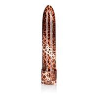 CalExotics Leopard Massager Mini пластиковый вибратор, 11х3,5 см, Leopard