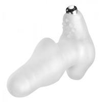 Fill Her Up Vibrating Love Tunnel with Clit Stimulator – стимулятор для пар, 12,7х3,8 см.