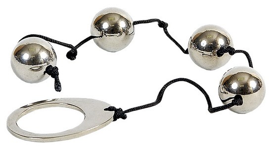 Анальные шарики Heavy Metal , 2 см