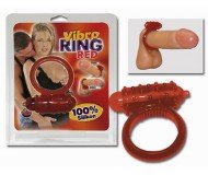 Эректильное кольцо Vibro Ring Red Silikon