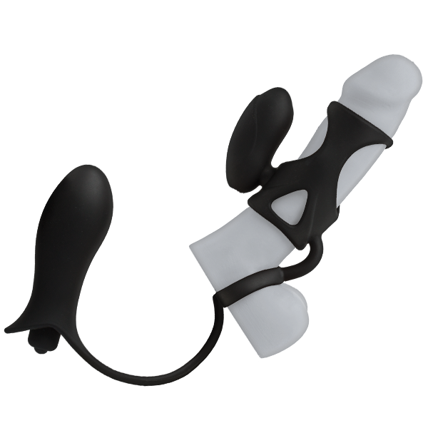Насадка  Vibrо Cock Cage Dual Bullets