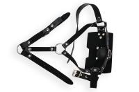 Сбруя на голову с кляпом шариком Пикантные Штучки