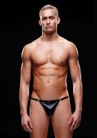 Мужские стринги Low Rise V-string , черный S/M