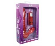 Страпон Bend Over Boyfriend Vibrating Red