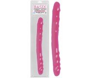 Фаллоимитатор Basix 16 Double Dong Pink