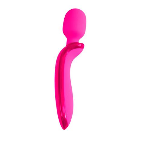 Вибромассажер Climax Elite EOS Rechargeable 9x Wand, розовый