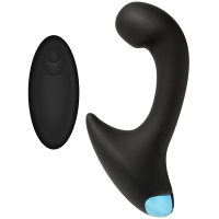 Doc Johnson OptiMale Vibrating P-Curve with Wireless Remote – массажер простаты