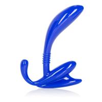 Анальная пробка Apollo Curved Prostate Probe, синий