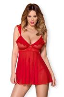 Комплект Obsessive 863-BAB-3 babydoll, S/M
