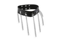 Ошейник с цепочками