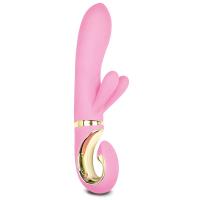 Gvibe Grabbit – Candy Pink вибратор-кролик с тремя моторчиками, 18х3.5 см.