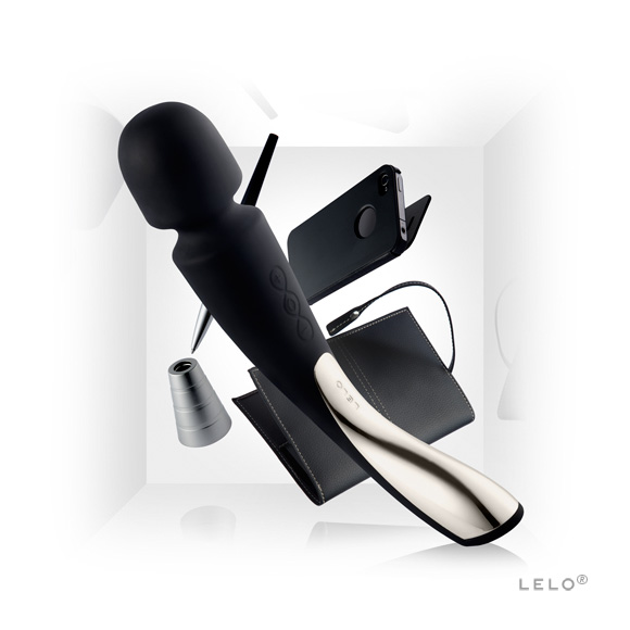 Профессиональный большой массажер LELO Smart Wand, черный