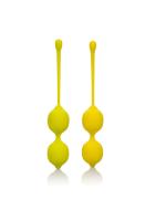 CalExotics Kegel Training Set Lemon вагинальные шарики, 9.5х3.25 см