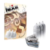 Ароматизированные презервативы Luxe Шоколадный рай (шоколад)