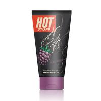 Topco Sales Hot Stuff Warming Oil Blackberry – массажное масло на водной основе с ароматом ежевики, 177 мл