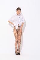 Dolce Piccante секси колготы в крупную сетку