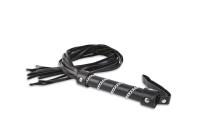 Плеть черная с цепочкой на рукоятке