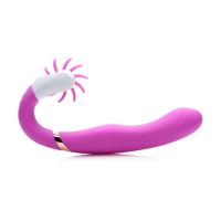 G-Licker 12X Silicone Vibe with Clitoral Stimulation – стимулятор, 15х3.8 см.