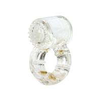 Эрекционное кольцо с вибрацией Climax® Gems™ Quartz Ring
