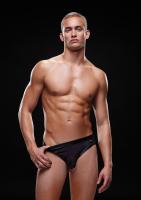 Мужские трусы с открытыми ягодицами Wetlook Bare Back Brief , L/XL