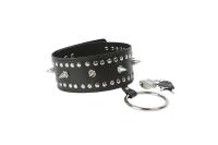 Ошейник с шипами и кольцом