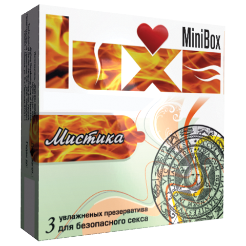 Luxe Mini Box Мистика – презервативы с пупырышками