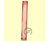 Двусторонний фаллоимитатор Double Elastic Penis 45см