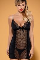 Комплект Obsessive Mokettina chemise , L/XL