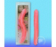 Двусторонний фаллоимитатор Bend-it Double Dong Jelly 32см