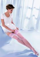 Чулки Gabriella Princessa 04 20 den с самоудеживающимся кружевом 14,5 см, 1/2