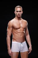 Мужские трусы боксеры Microfiber Boxer, белый S/M