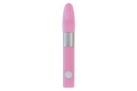 Миниатюрный вибратор Qvibry Mini Vibe Pink, 12х2 см
