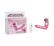 Страпон The Ultimate Triple Stimulator мужской