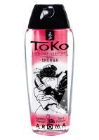 Оральный лубрикант со вкусом клубники и шампанского Shunga Toko Lubricant, 165 мл