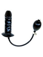 Анальный плаг с помпой, размер S от Mister B, 14х3.5 см