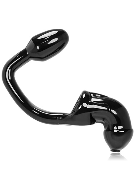 Сексуальный замок для пениса с анальной пробкой Oxballs TAILPIPE Cock Cage Anal Lock от Mister B, 9х3 см