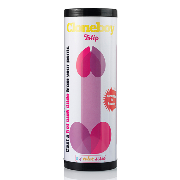 Cloneboy – Dildo Tulip Hot Pink Набор скульптора