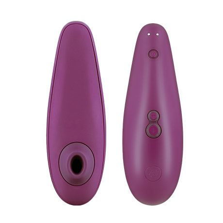 Womanizer Classic Dark Purple Вакуумный стимулятор, 14,8х4,8 см