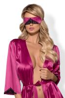 Сексуальная повязка на глаза Obsessive Satinia , черный