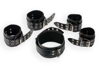 Комплект ошейник и фиксаторы для рук и ног Пикантные Штучки